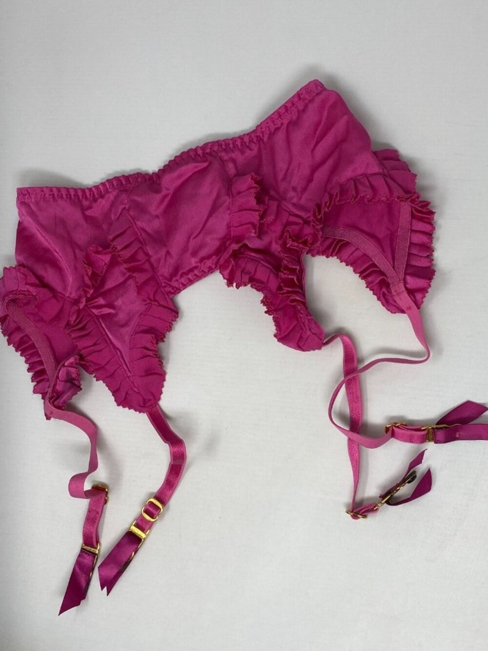 Agent Provocateur Florine Magenta Suspender AP2 Small